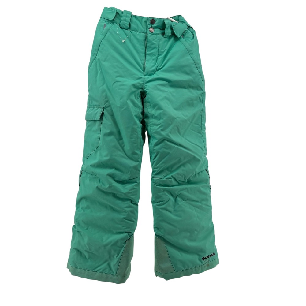 Columbia Bugaboo Kids Snow Pants Teal Waterproof Insulated Ski Winter Small-8